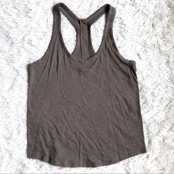 Banana Republic Factory Tops - Banana Republic Racerback Tank with Exposed Zipper